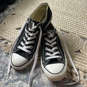 Black Low-top Converse